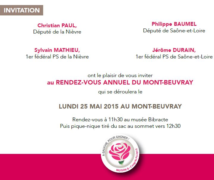 Invitation Mont-Beuvray