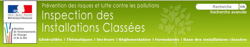 Inspection des installations classées