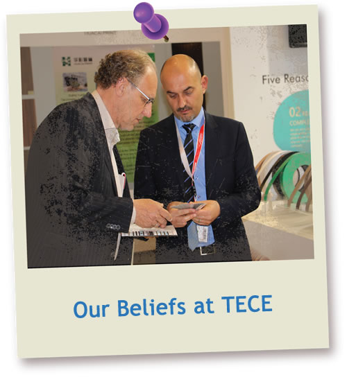 Our beliefs at TECE