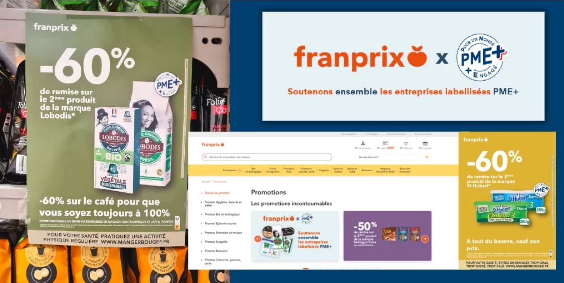 Franprix : Un dispositif promo PME+ intégré au parcours client