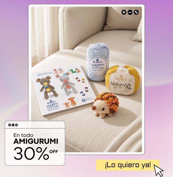 Amigurumi con 30%