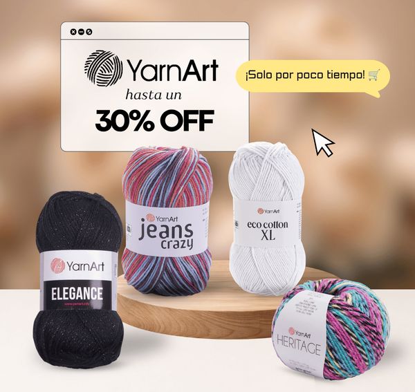 YarnArt hasta 30%
