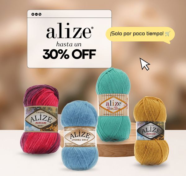 Alize hasta 30%