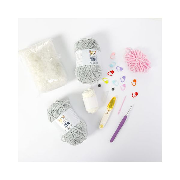 Kit de tejido con accesorios