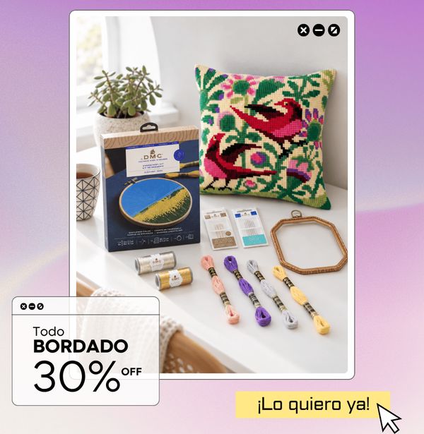 Bordado con 30%