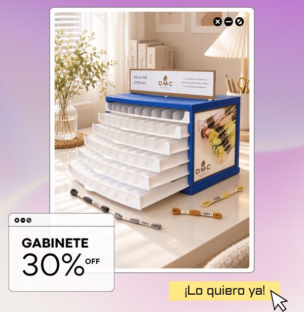 Gabinete organizador DMC (120 compartimentos)