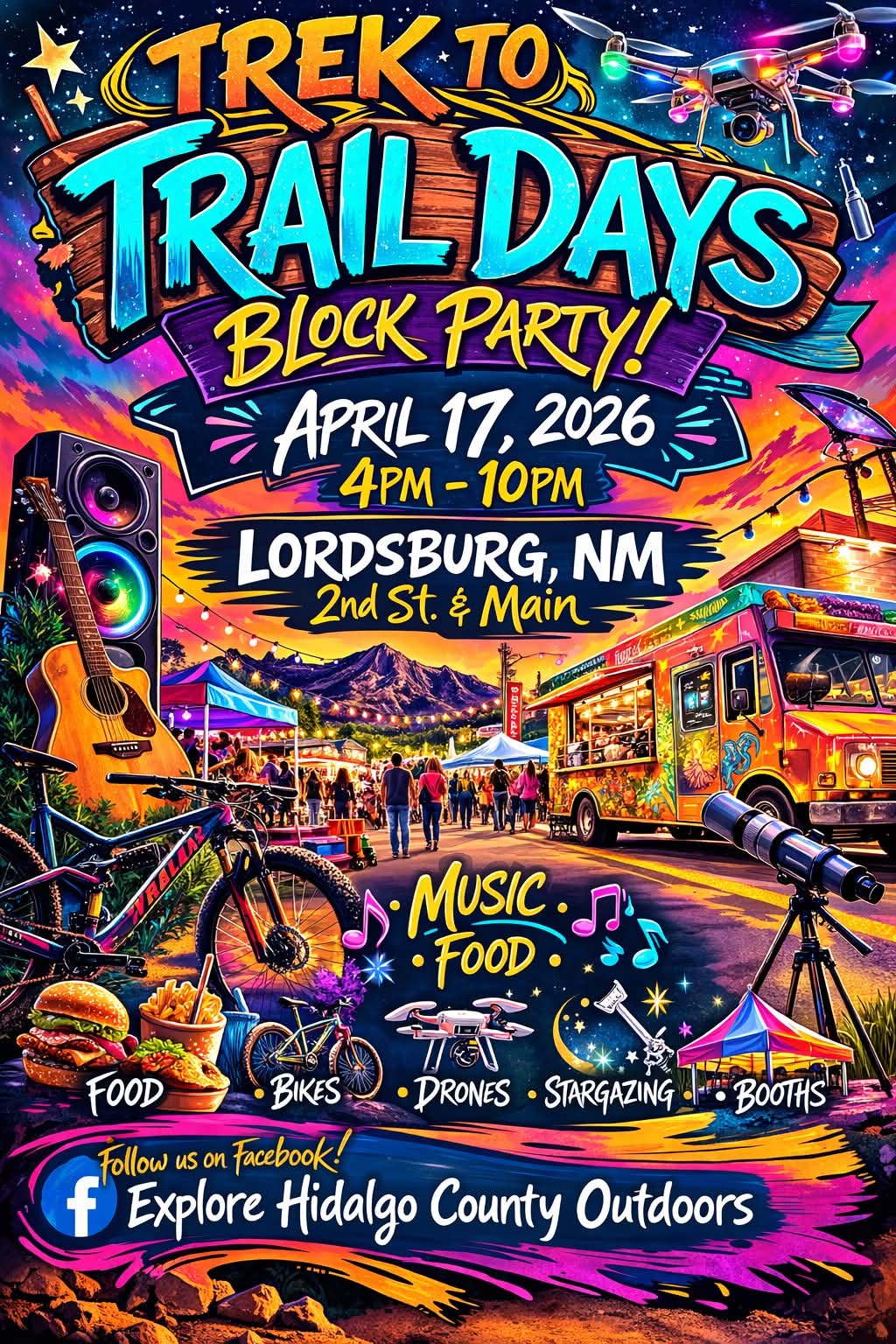 Trek to Trail Days Block Party