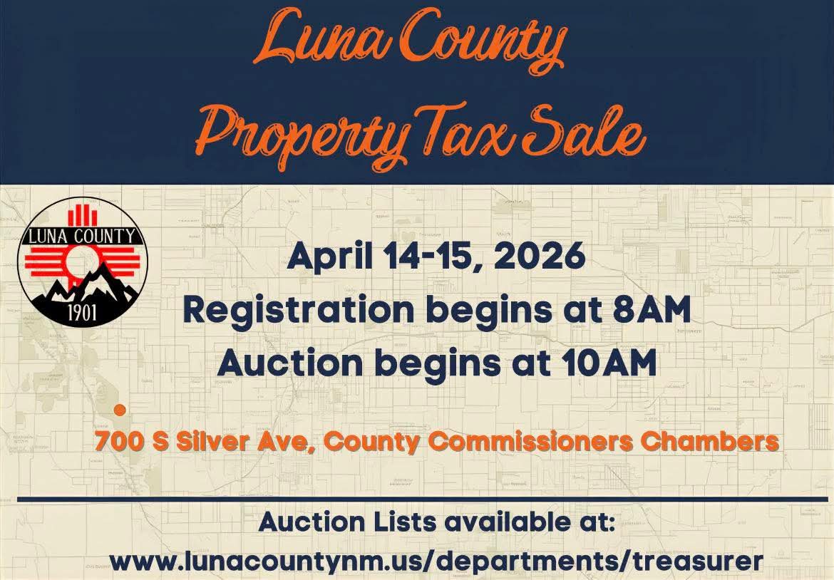 Luna County Property Tax Sale