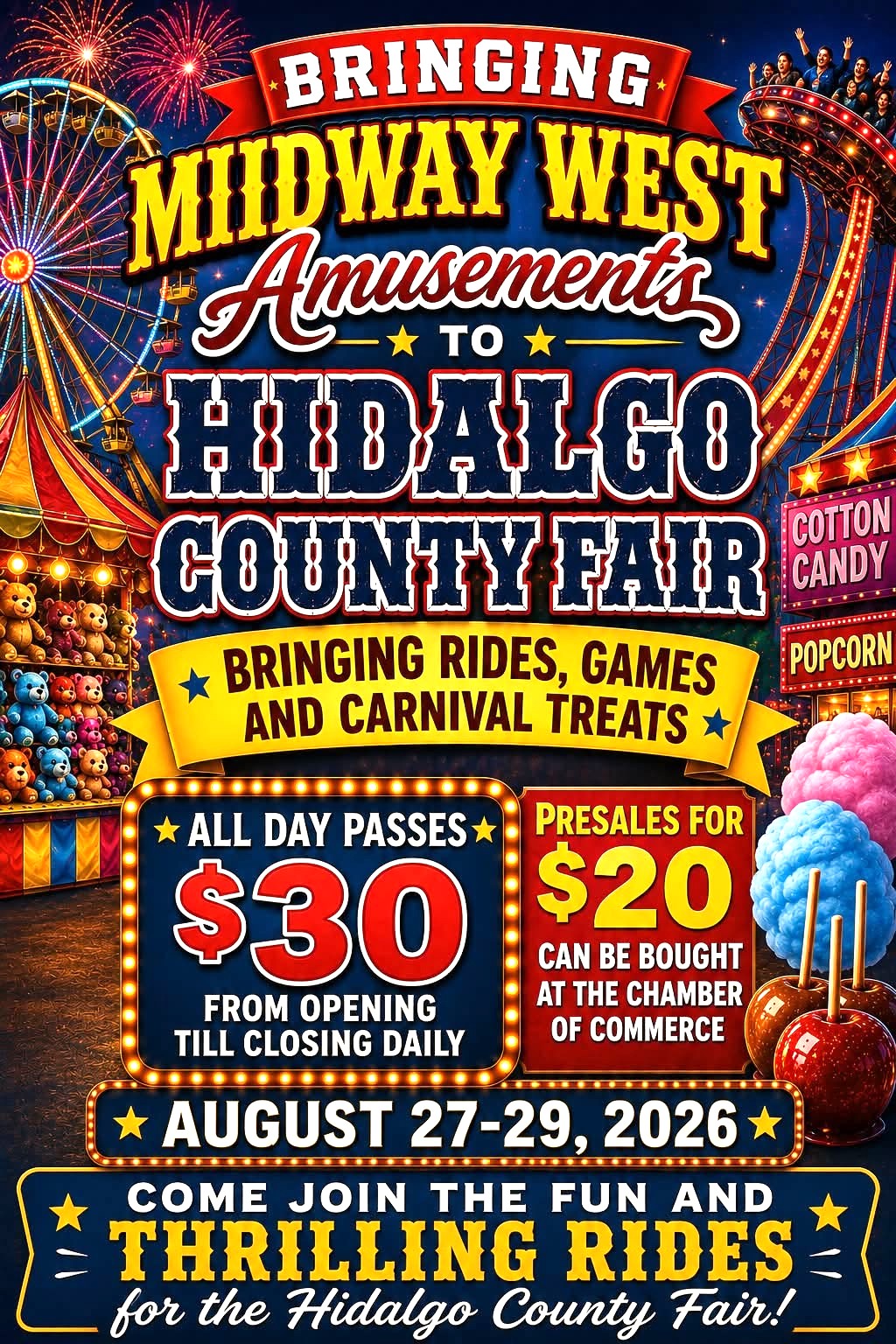 Hidalgo County Fair flyer