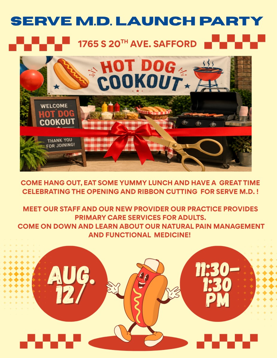 Serve MD community lunch flyer