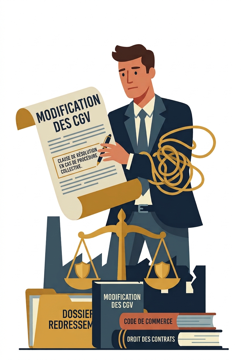 CGV et redressement judiciaire