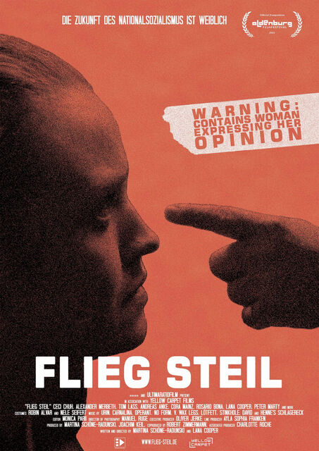 Plakat Flieg steil