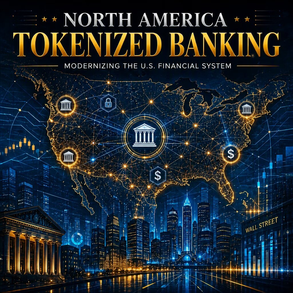 North America — tokenized banking modernizing the U.S. financial system