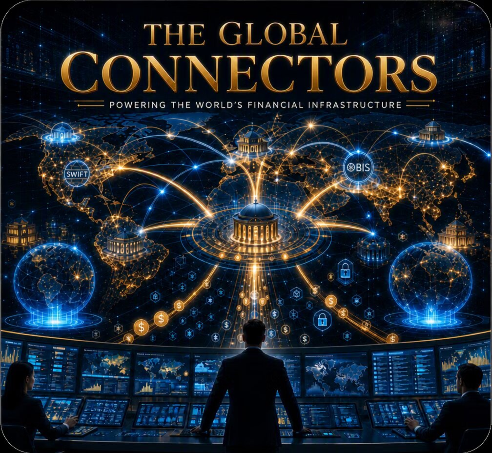 The Global Connectors — SWIFT and BIS powering the world's financial infrastructure
