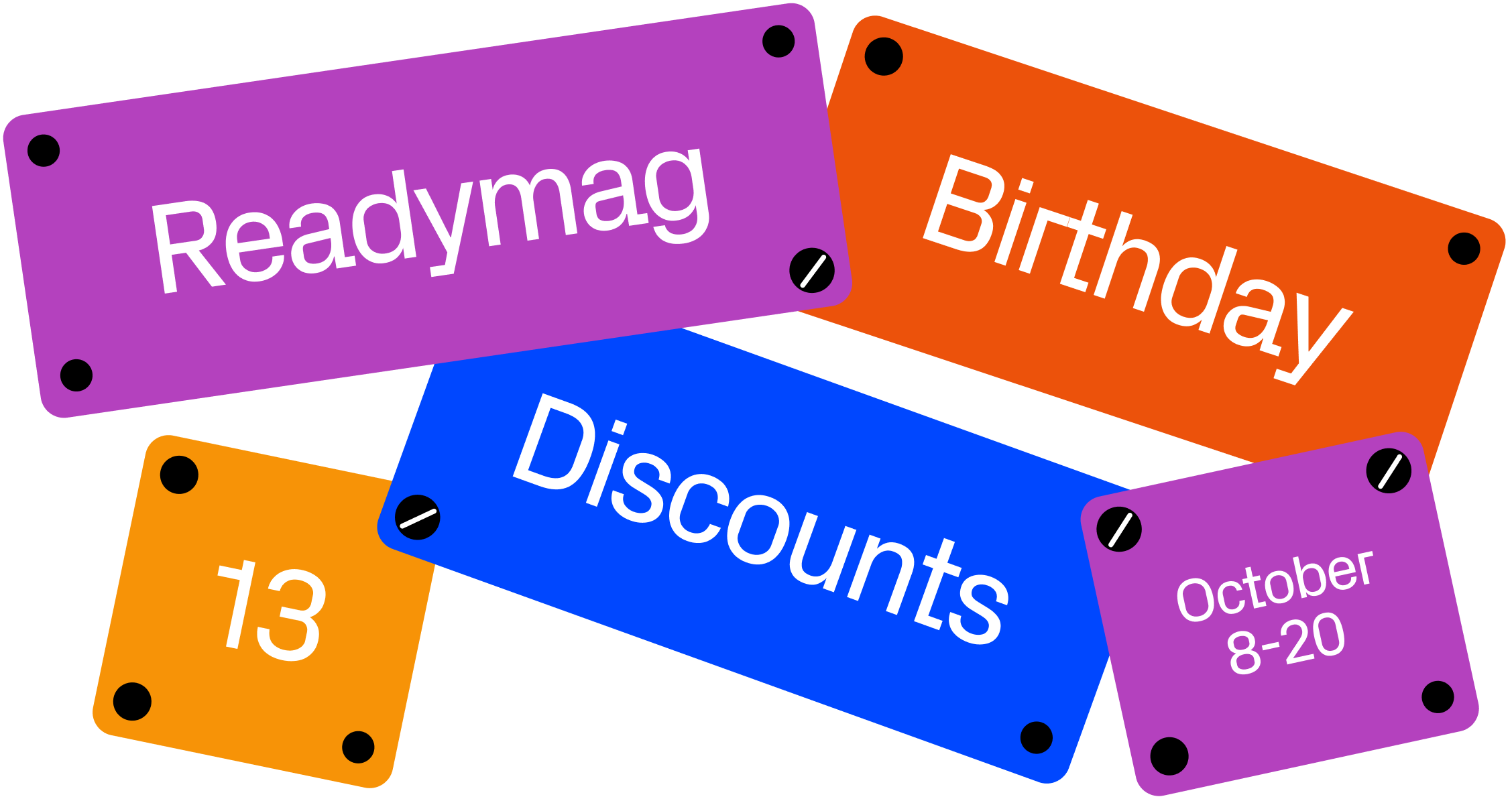 Readymag Birthday Discounts