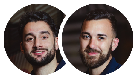 Thibaut et Corentin, co-fondateurs de Wavia