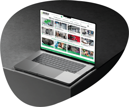 mockup site e-commerce de SGD France
