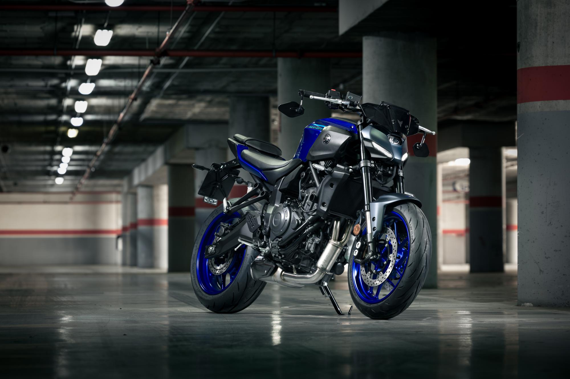 Yamaha MT-07 del capítulo de Arón Canet