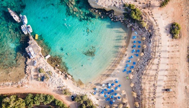 Destination Chypre en bord de mer