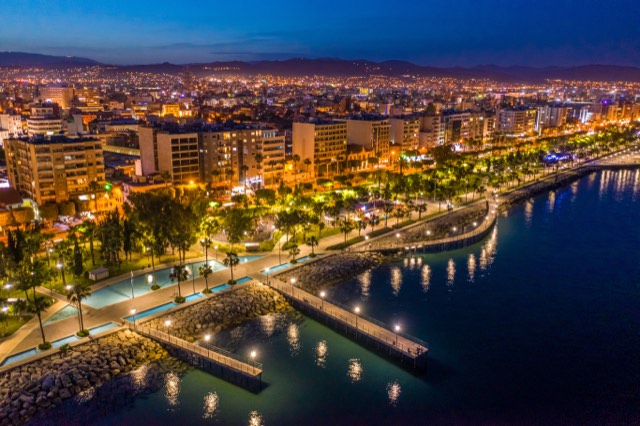 Vue panoramique de Chypre