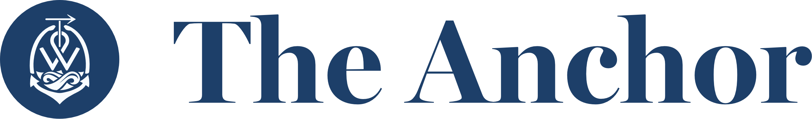 The Whitby Anchor logo