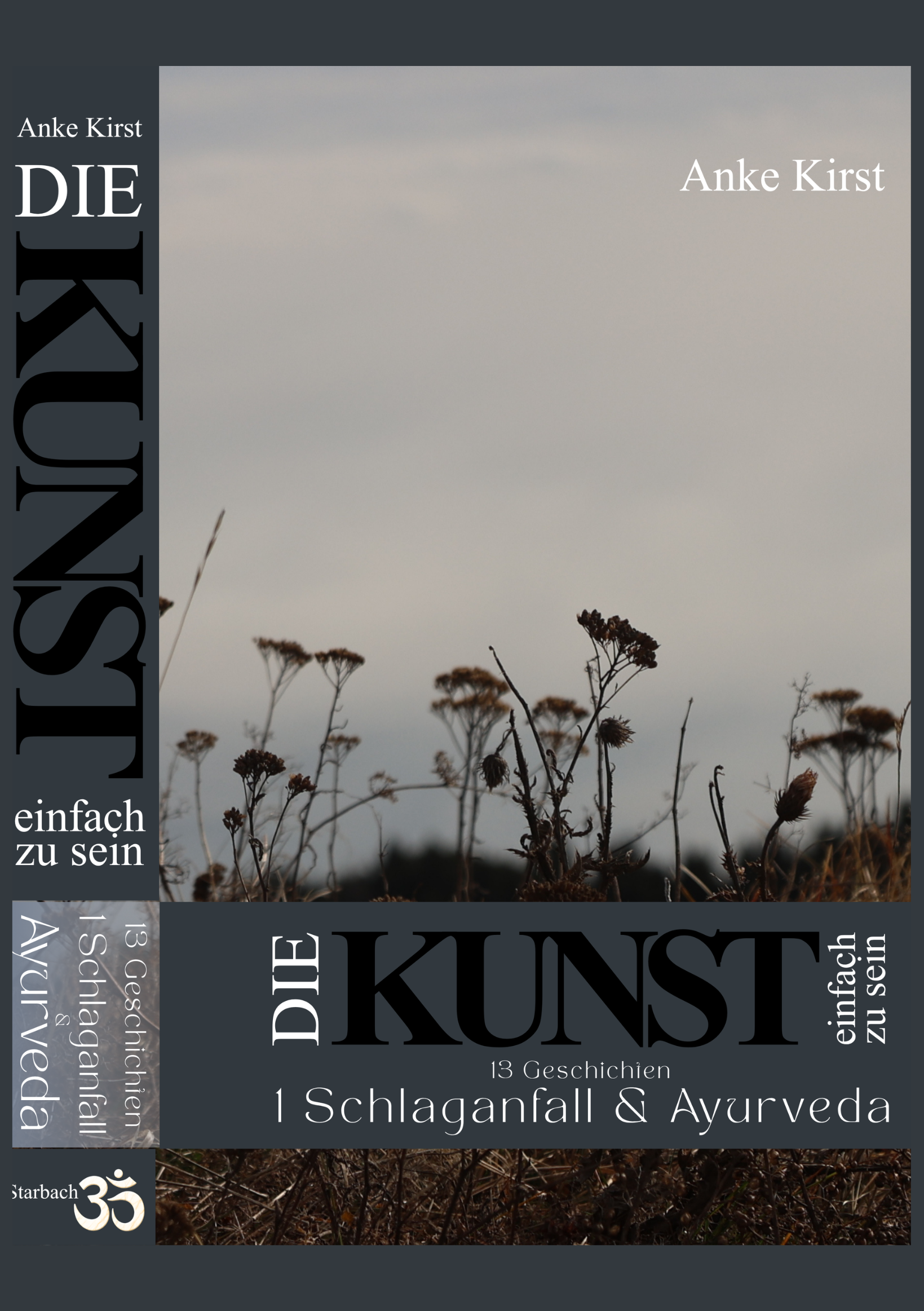 Die Kunst einfach zu sein, 13 Geschichten, ein Schlaganfall und Ayurveda von Anke Kirst beim Verlag Starbach35