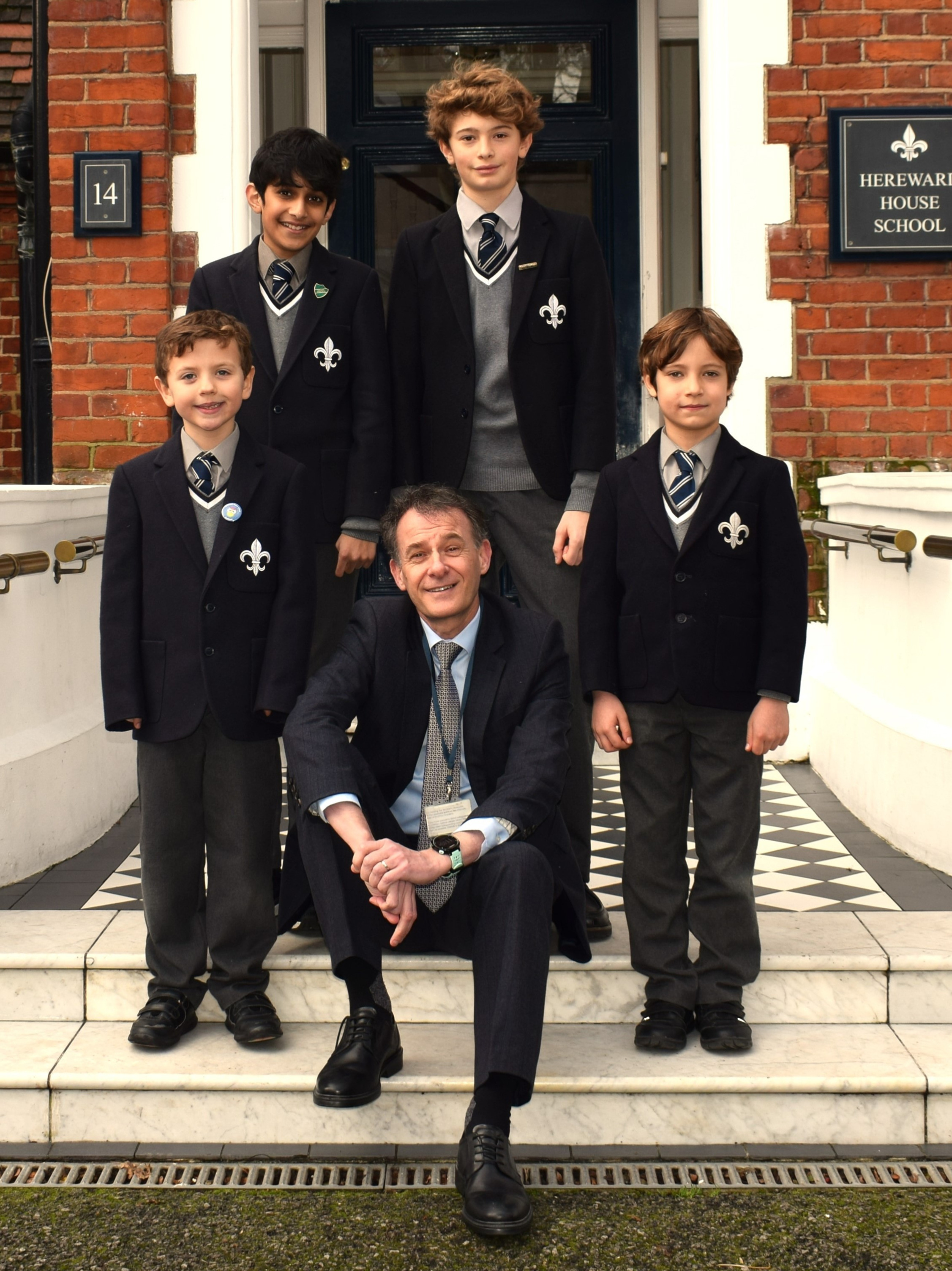 Pascal Evans, Headmaster of Hereward House School