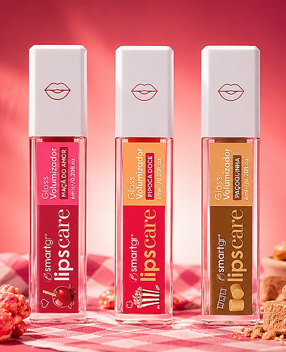Smart Kit Lips Care Plump Gloss Festa Junina