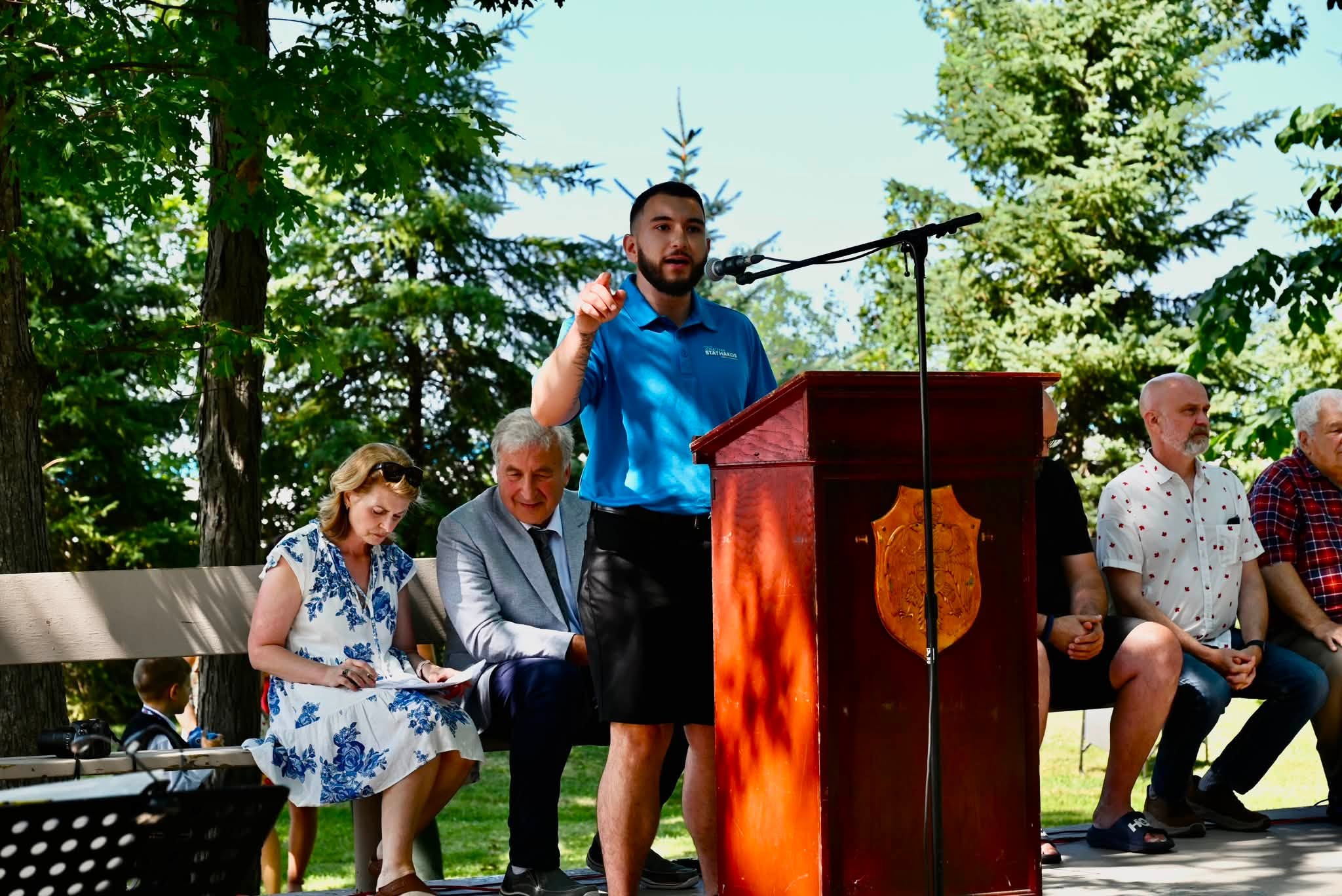 Jonathan Stathakos, candidate for Ward 9 Councillor