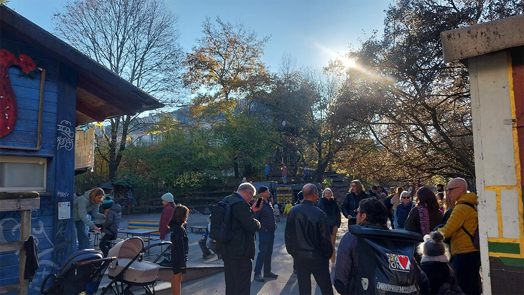 Breitenrain Bern, 500-Meter-Radius, Dichteanalyse