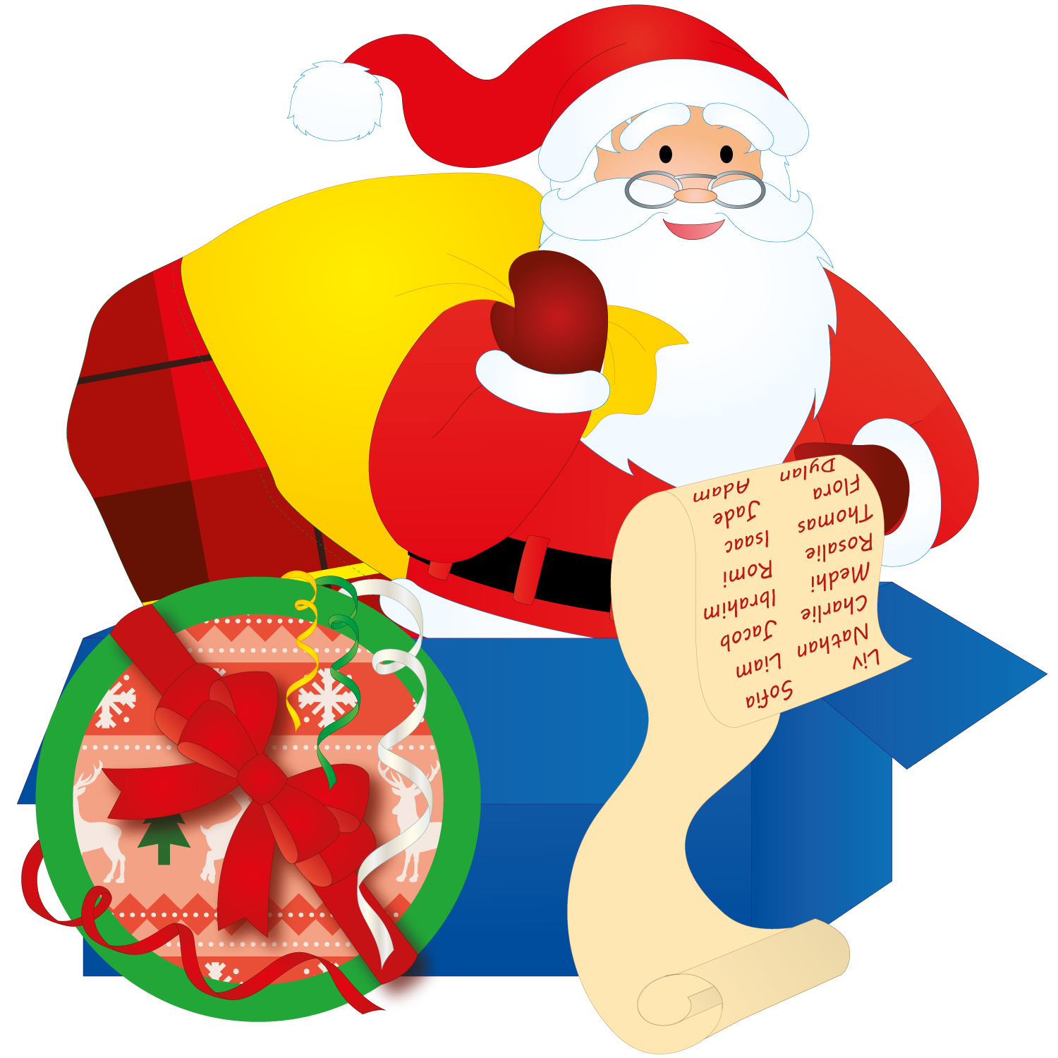 Noël en bricolages - sac de bricolages