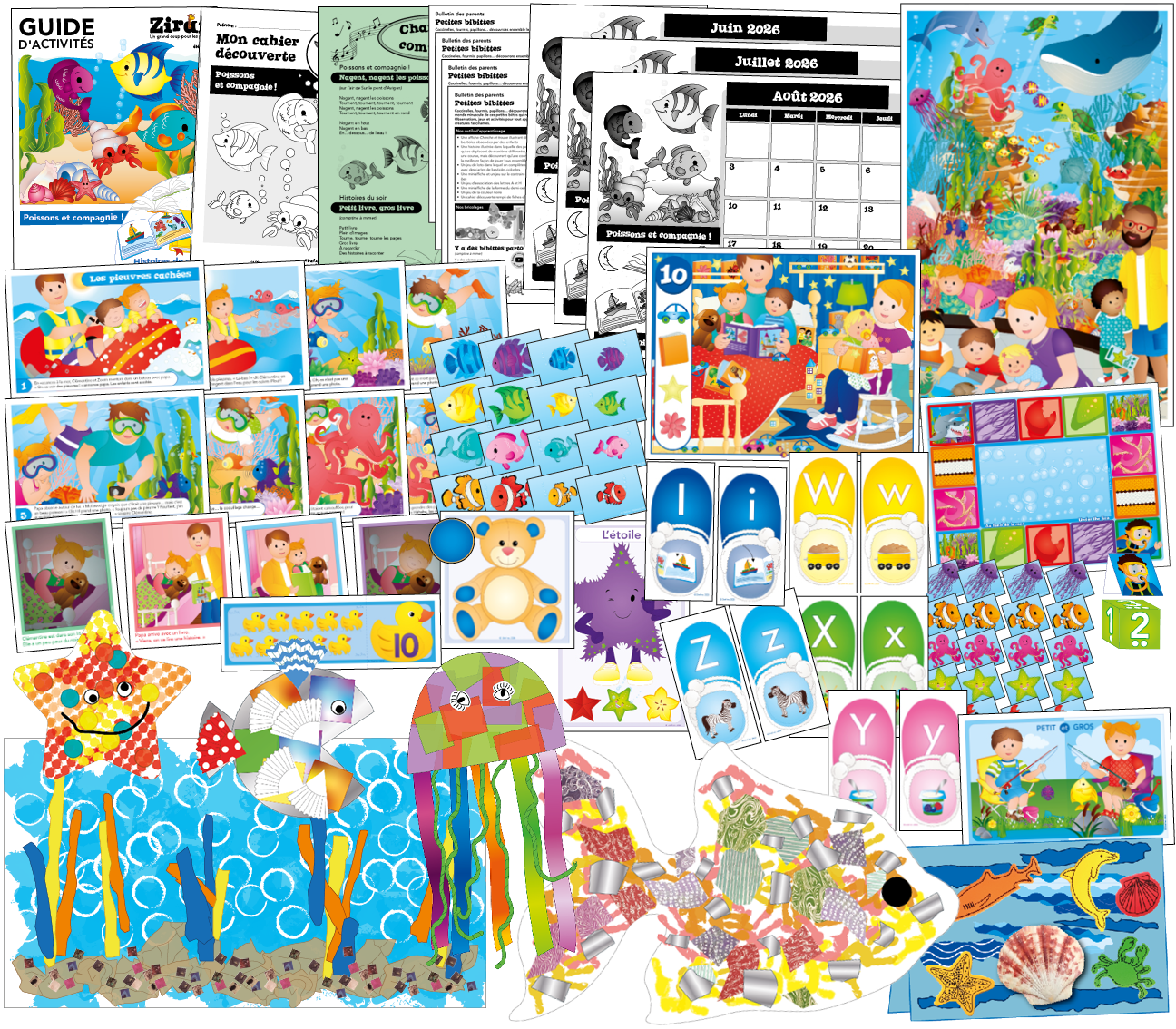 Noël en bricolages - sac de bricolages