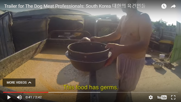 The Dog Meat Professionals: South Korea
