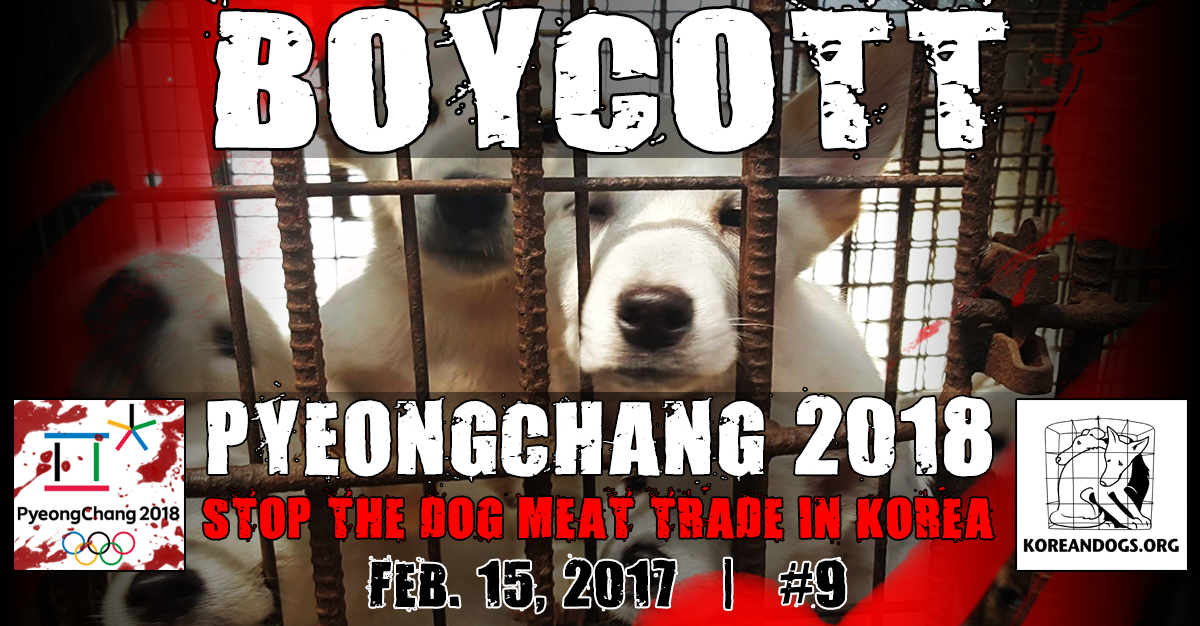Thunderclap – “Boycott PyeongChang 2018 Campaign”!