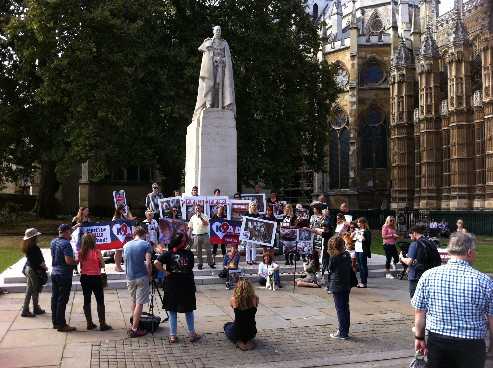 Vigil at the Westminster, Sept 12, 2016