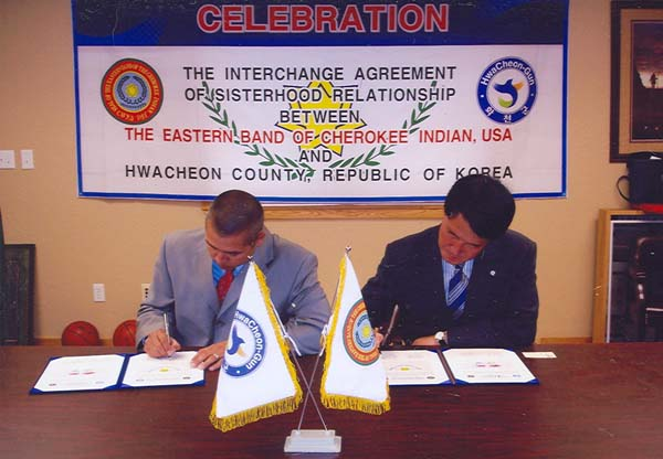 Sister City Campaign – Hwacheon, South Korea – The Eastern Band Of Cherokee Indians, North Carolina