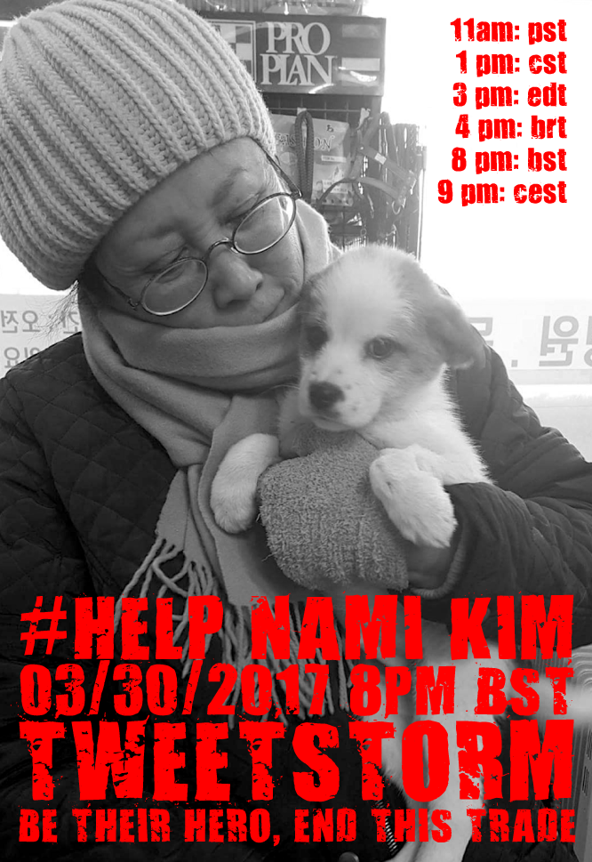 #HelpNamiKim