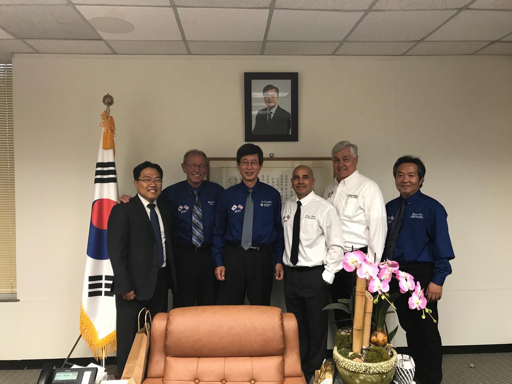 Adelanto seeks to strengthen ties with South Korea