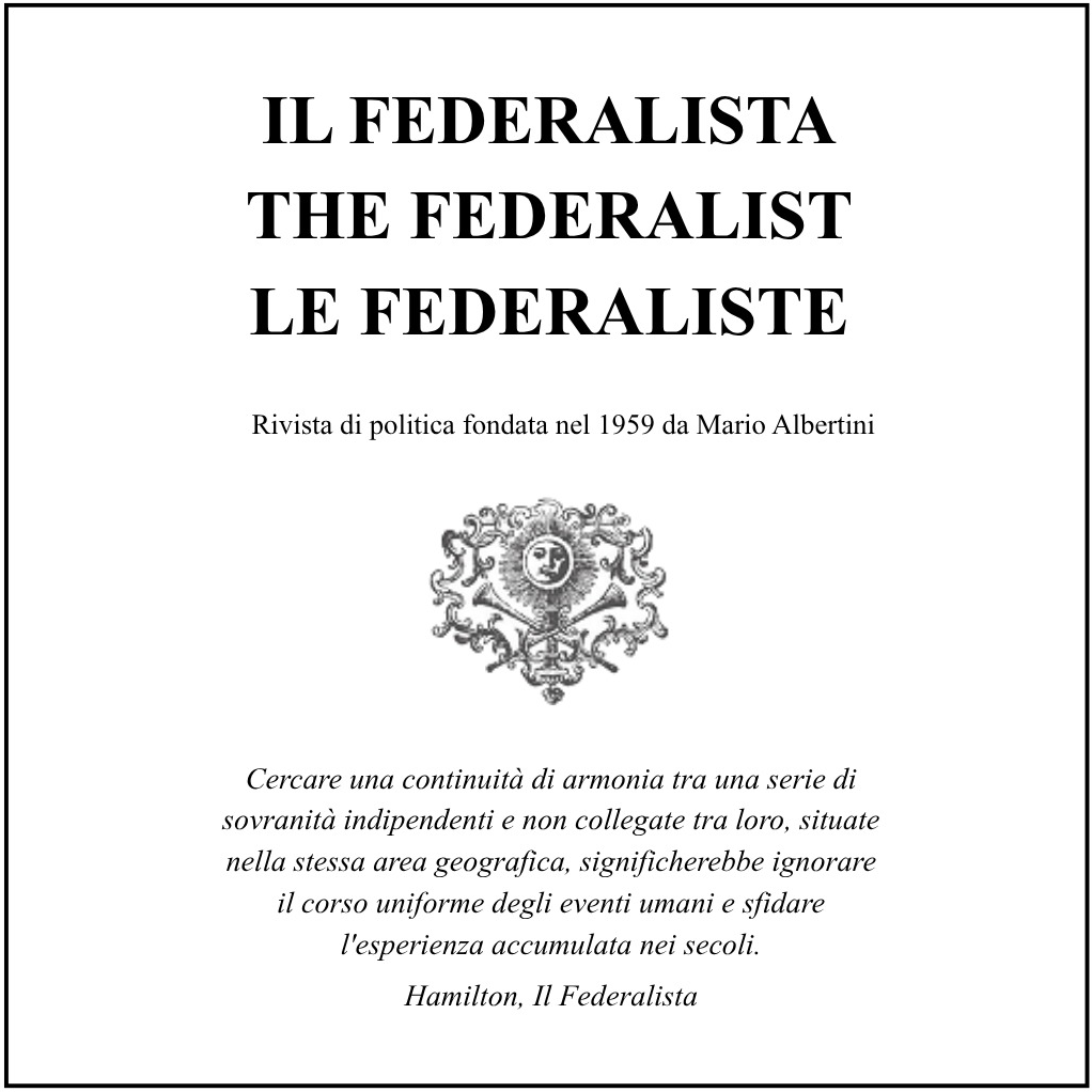 Logo de Il Federalista