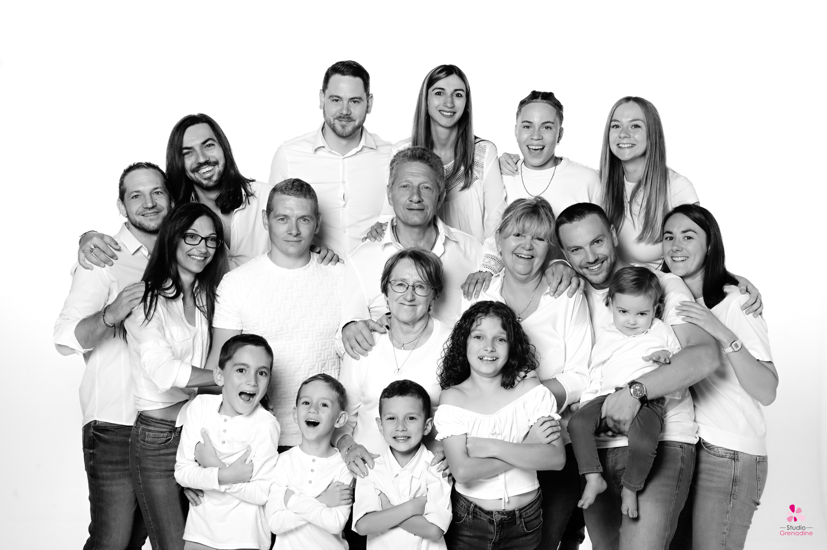 Séance photo grande famille en Seine-et-Marne