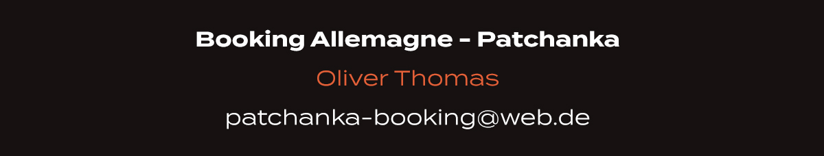 Contact booking DE : Oliver Thomas
