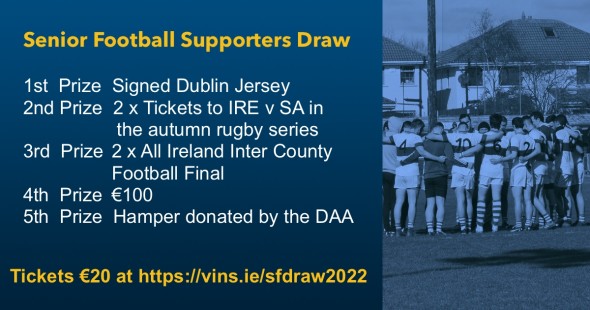 Promotional image for Senior footballers draw
