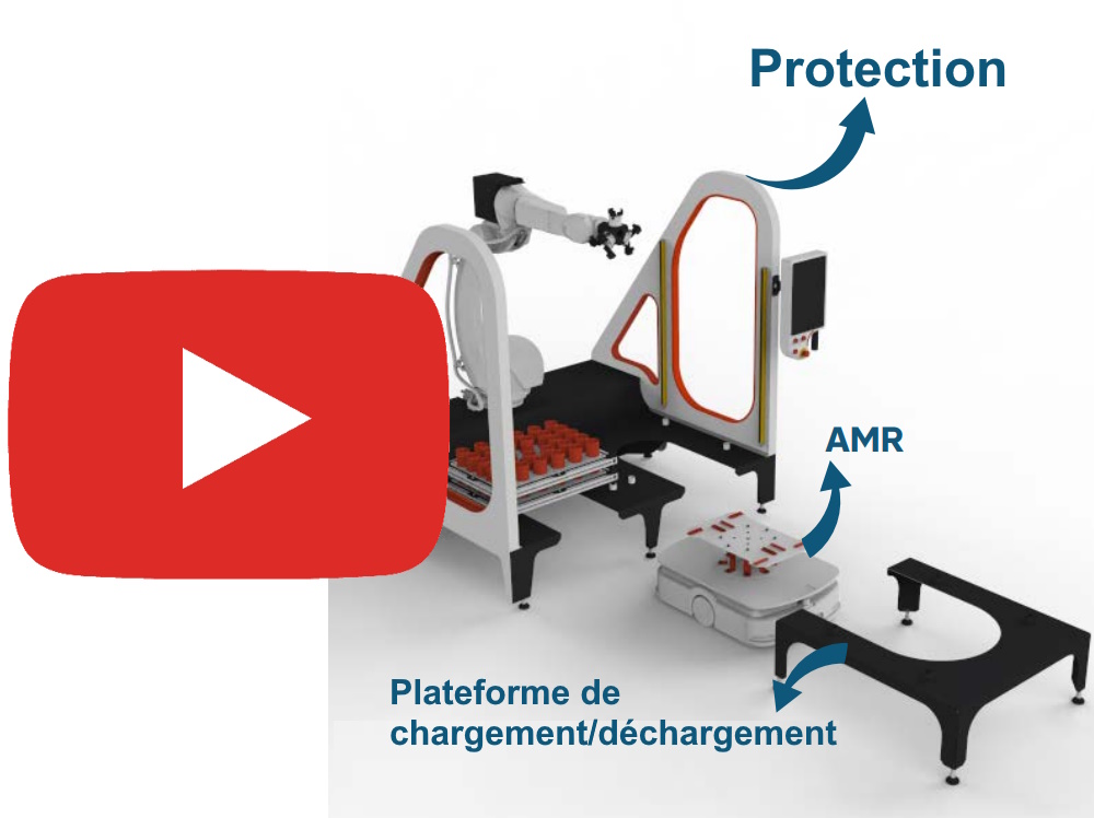 AGV CUBEBOX station mobile robotisée