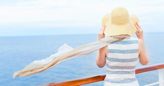 Vue bateau de croisière