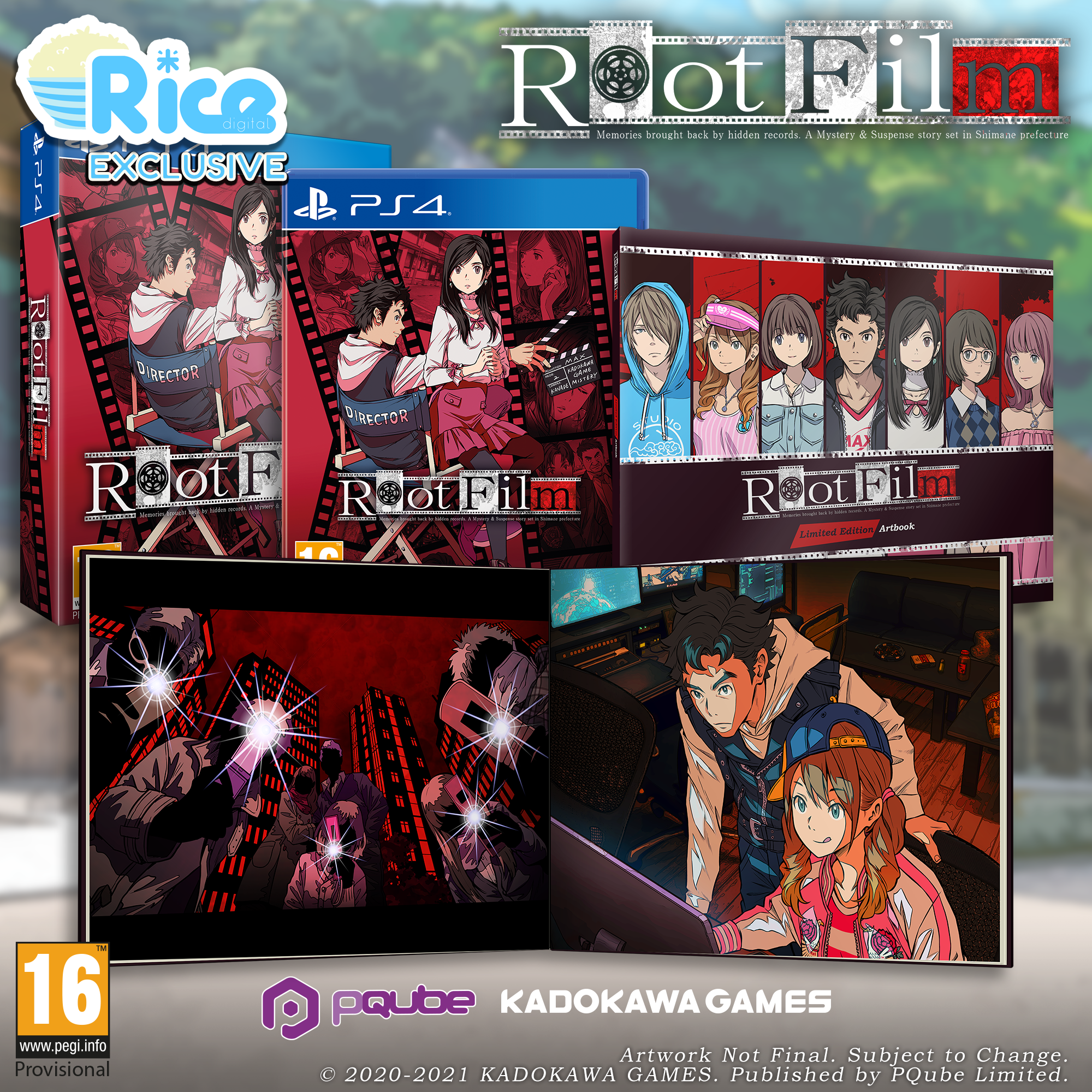 Kadokawa Games anuncia o jogo de aventura e mistério Root Film