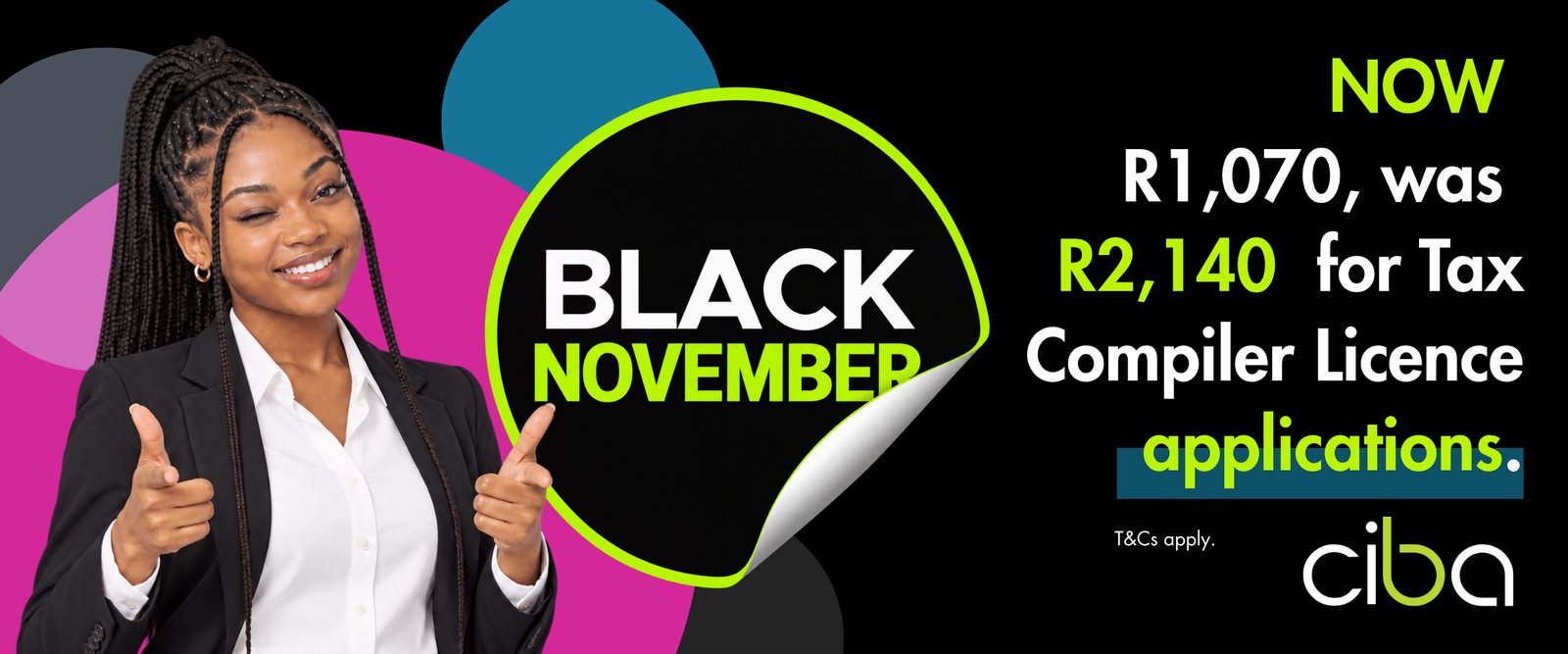 Black November: Everything is going up. So we are bringing something down.