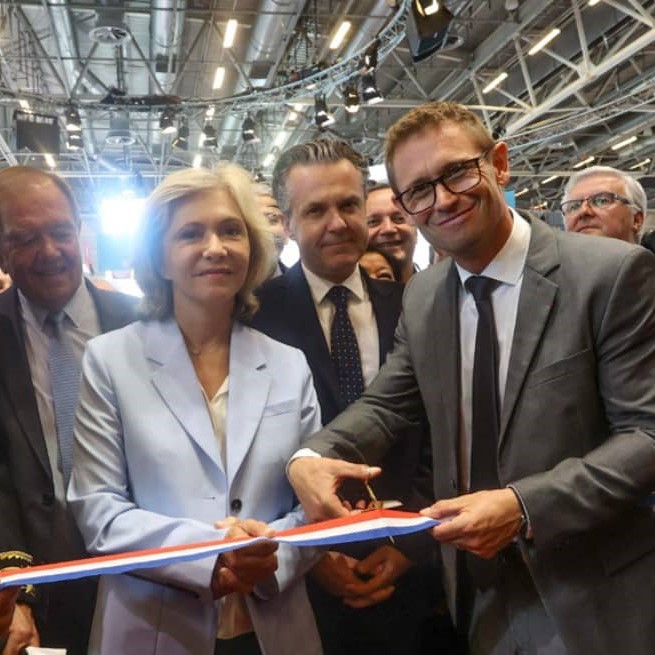 Stéphane Beaudet et Valérie Péqueresse.