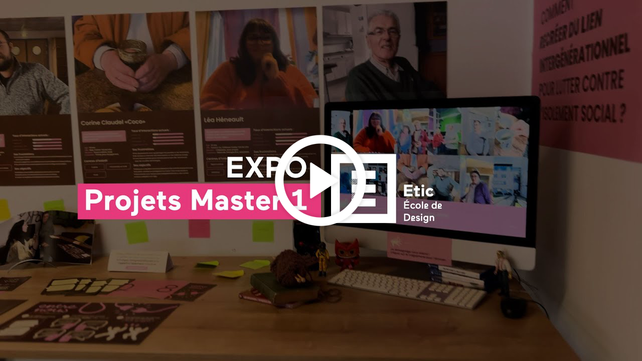 Master Design et Stratégie de l'Innovation 1re année - EXPO des projets