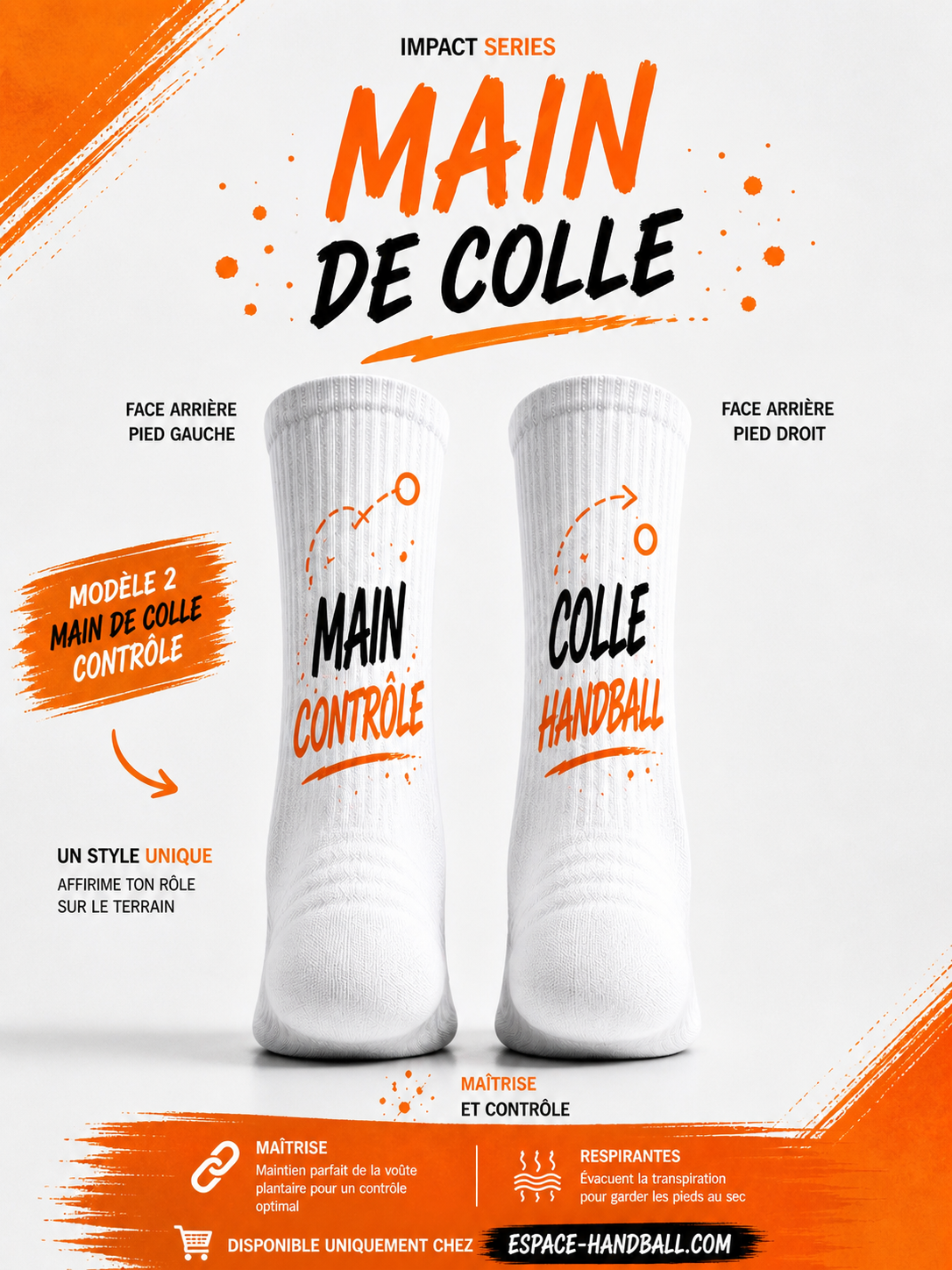 Chaussettes Main de colle