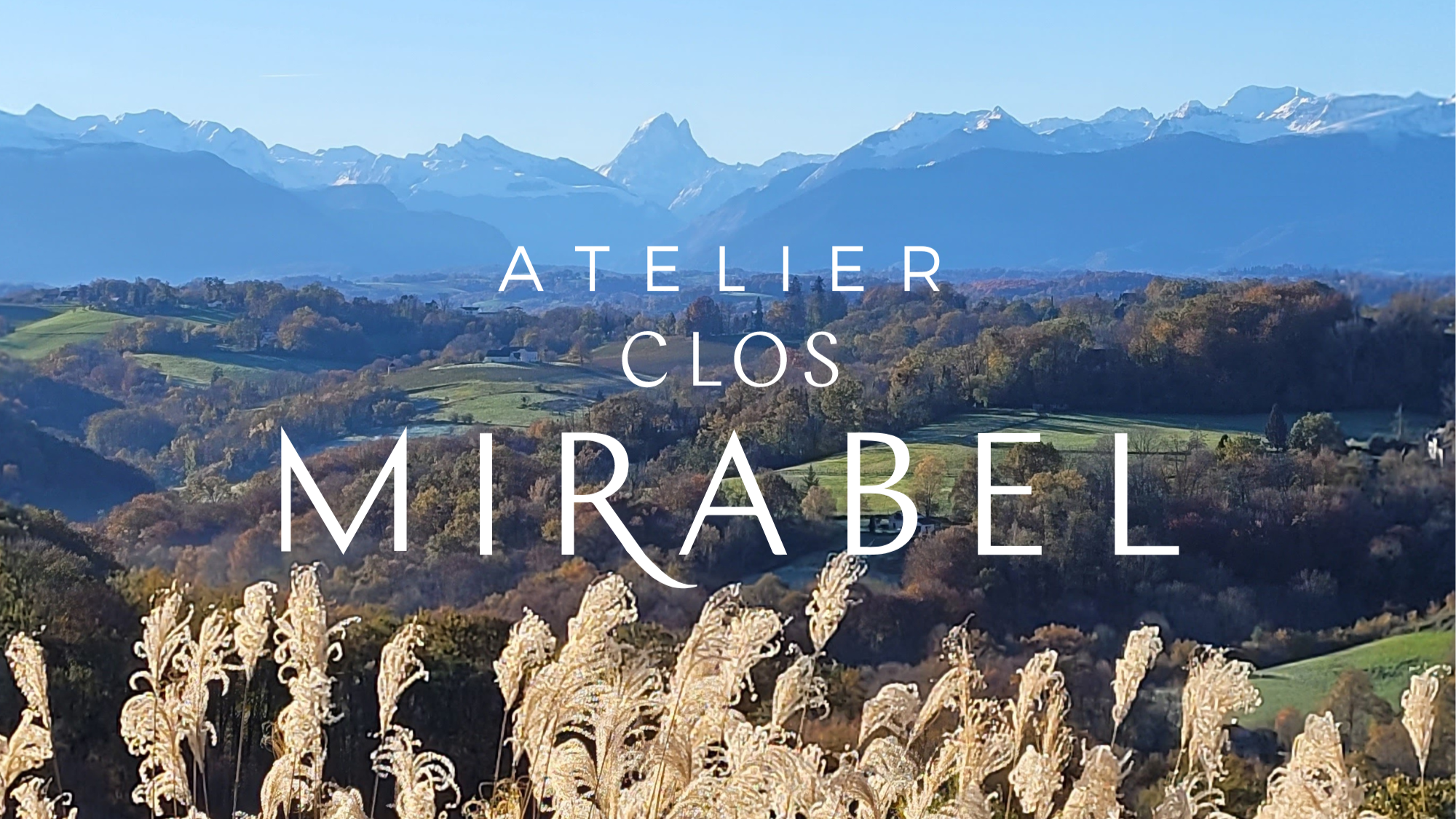 View from Atelier Clos Mirabel 